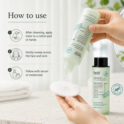 Belif Problem Solution Vegan PHA Clearing Toner 150ml product image 7