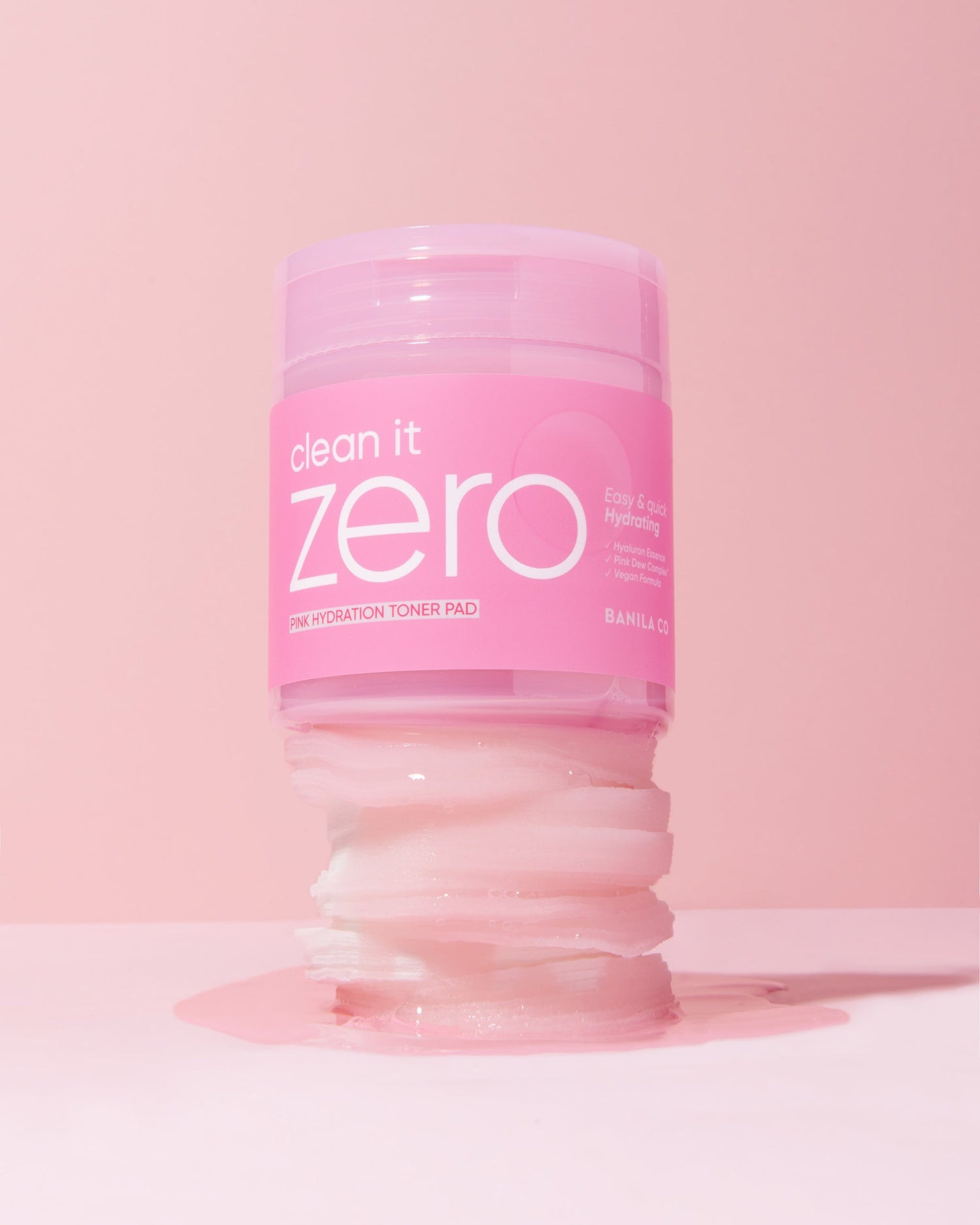 Banilaco Clean it Zero Pink Hydration Toner Pads 70ea official product image 3