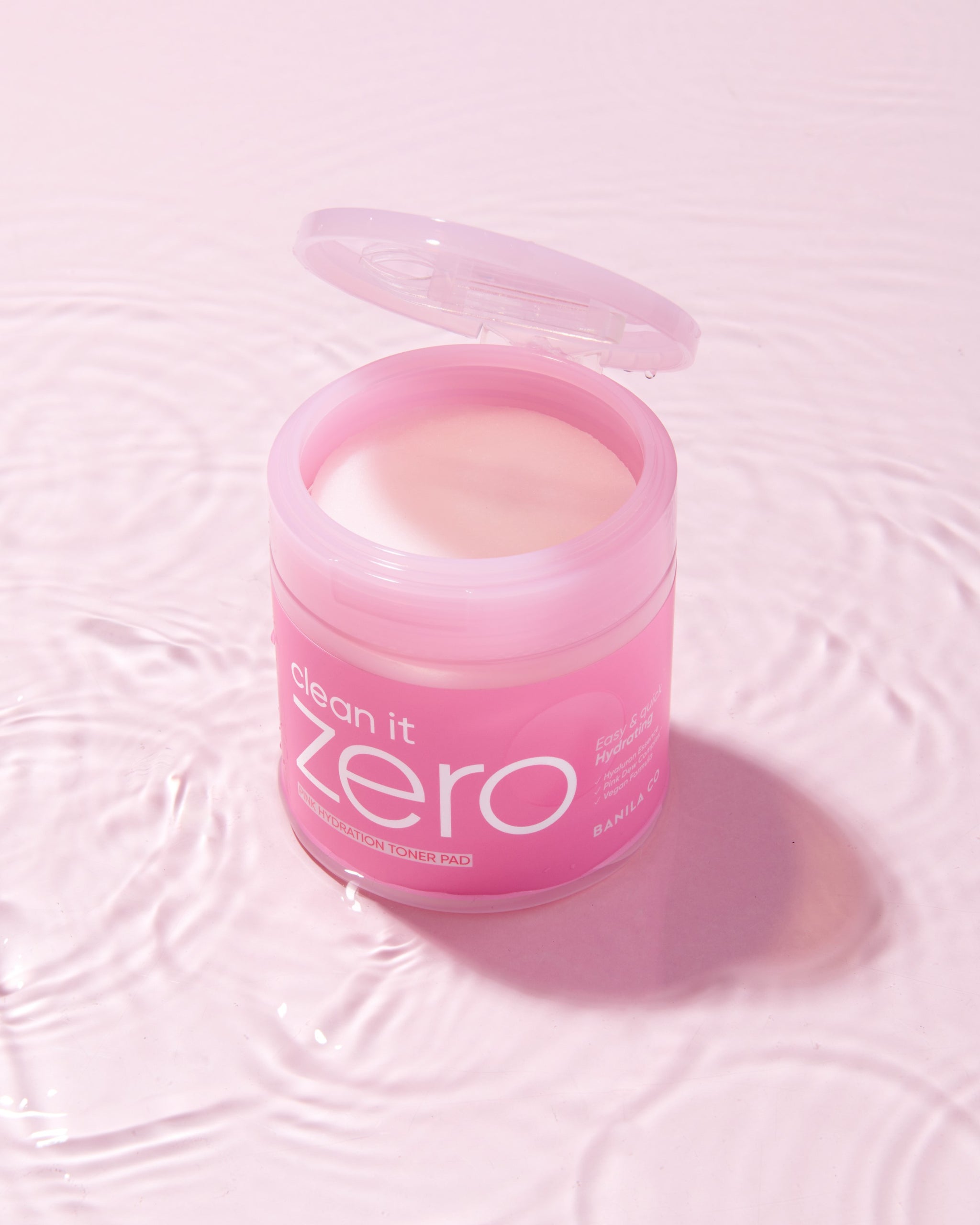 Banilaco Clean it Zero Pink Hydration Toner Pads 70ea official product image 4