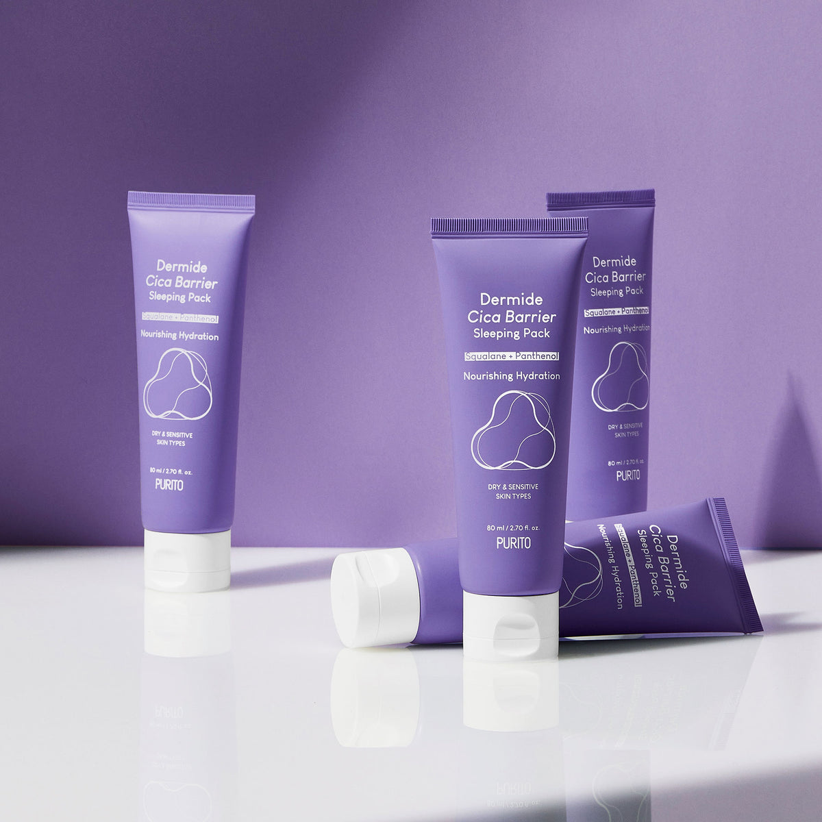Purito Dermide Cica Barrier Sleeping Pack 80ml official product gallery image 4