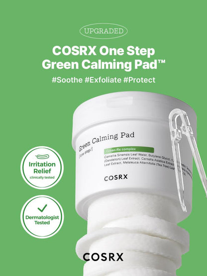 COSRX One Step Green Hero Calming Pad 70pcs — product detail image 2