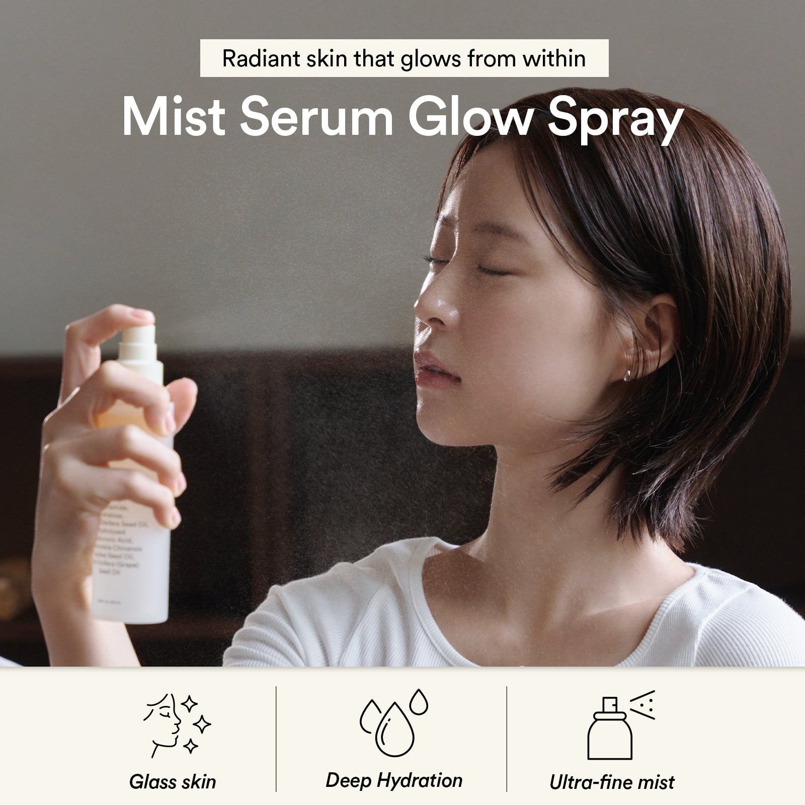 Abib Jericho Rose Mist Werum Glow Spray 100ml - official Abib product image 3