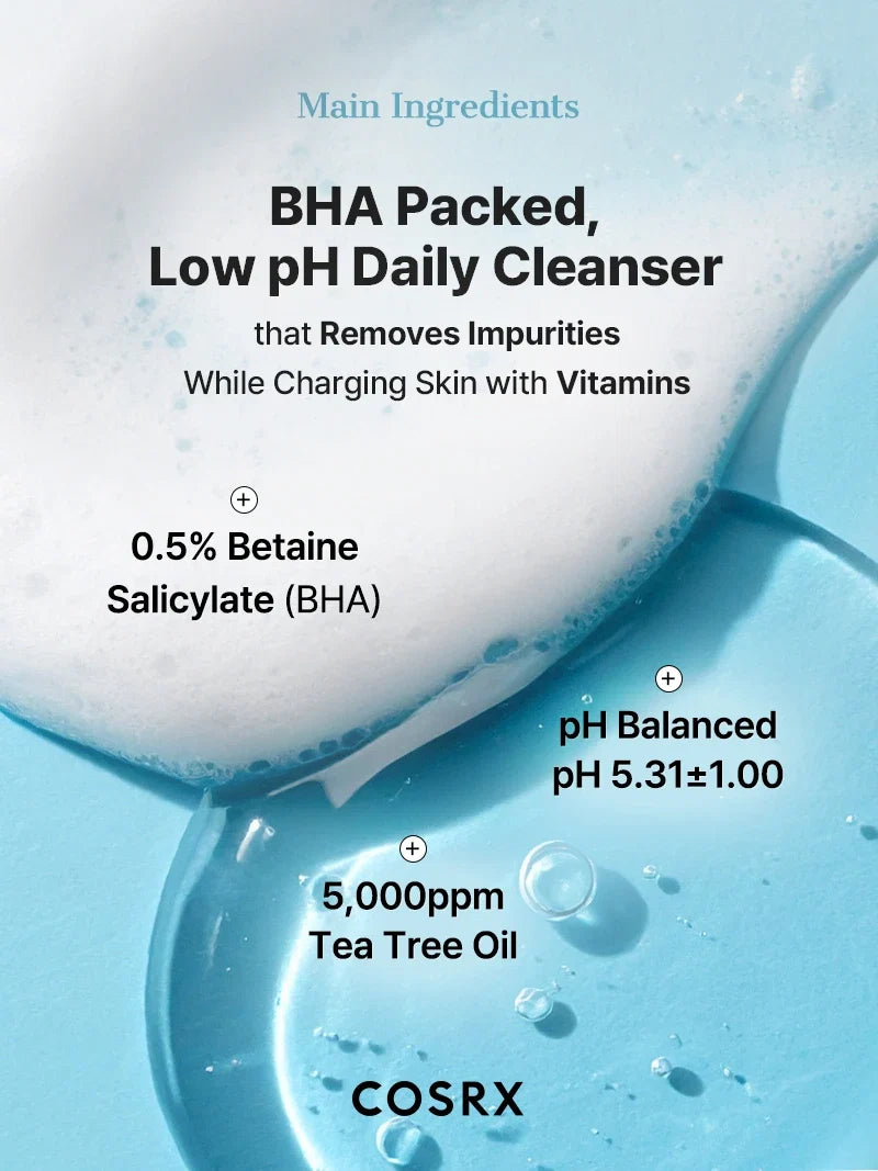 COSRX Low pH Good Morning Gel Cleanser 150ml — product detail image 3
