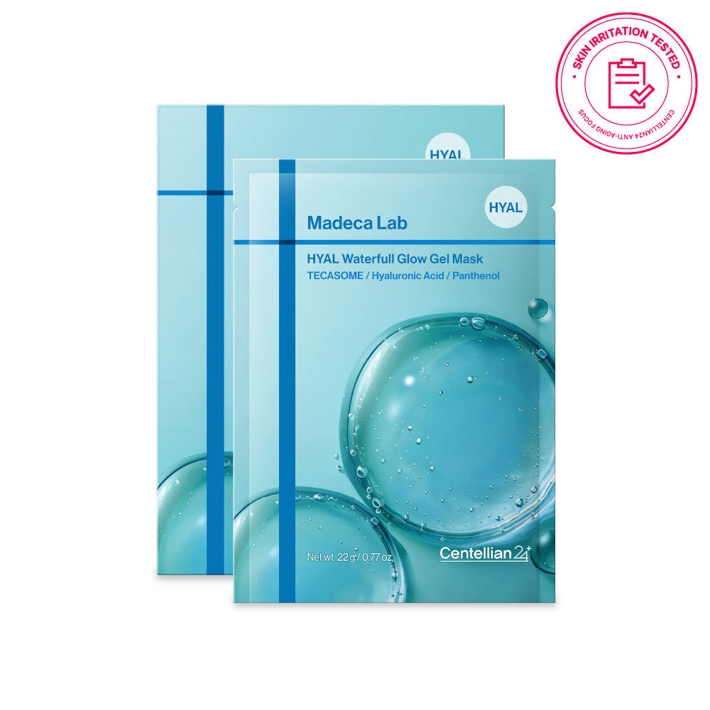 Centellian24 Madeca Lab Hyal Waterfull Glow Gel Mask 5ea official centellian24 source image 1
