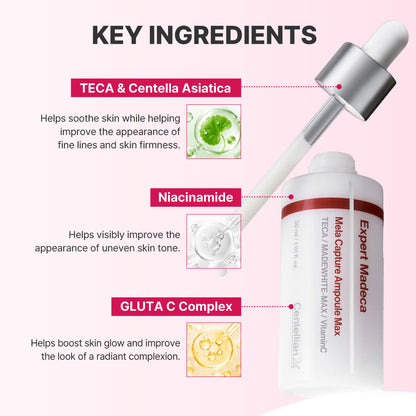Centellian24 Expert Madeca Mela Capture Ampoule Max 30ml — product detail image 8