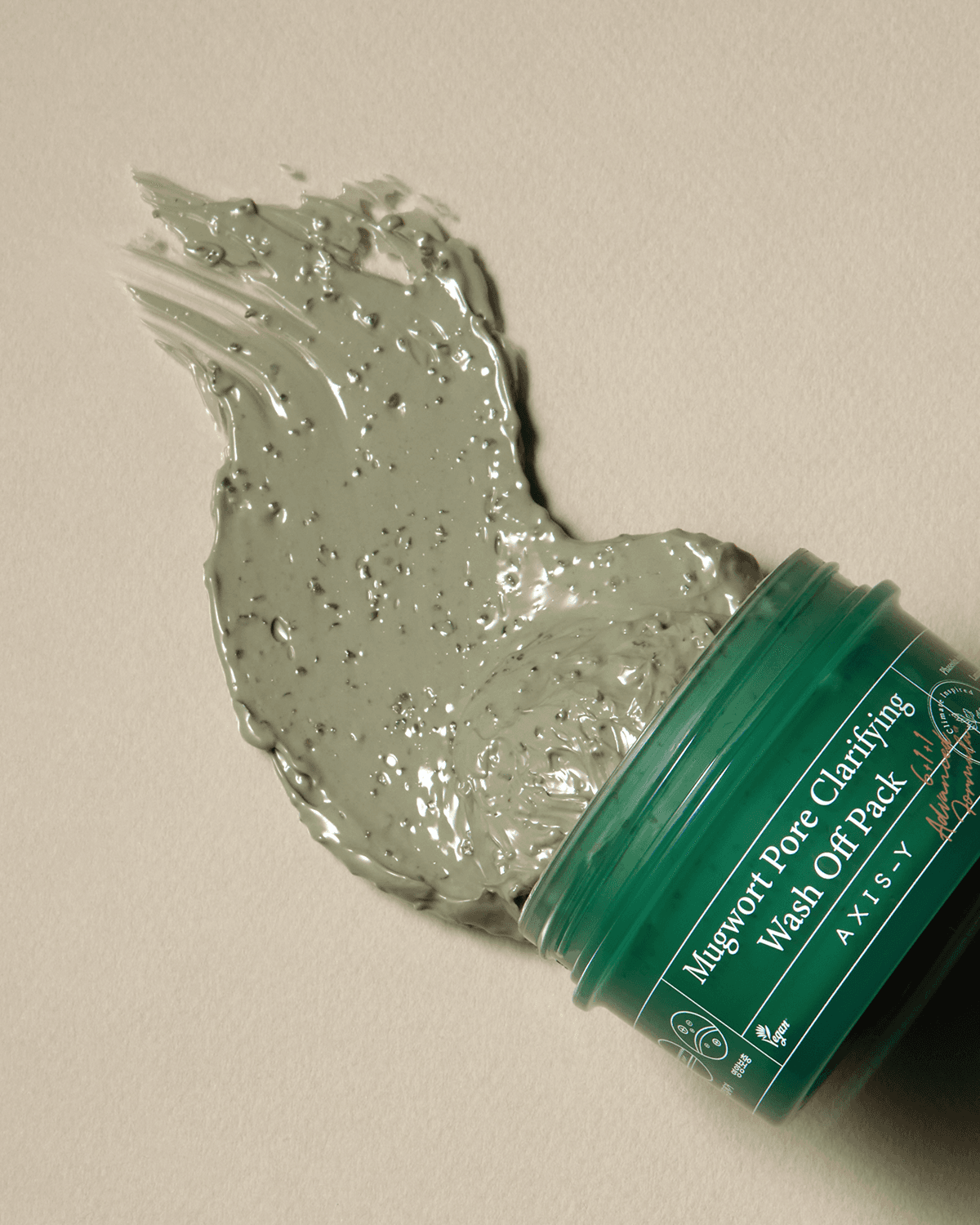 AXIS-Y Mugwort Pore Clarifying Wash Off Pack 100ml official product image 4