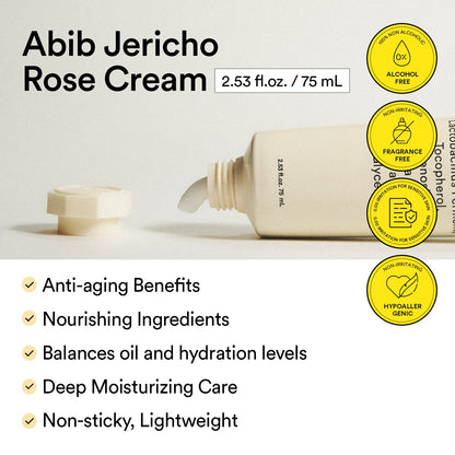 Abib Jericho Rose Crème Nutrition Tube 75ml - official Abib product image 3