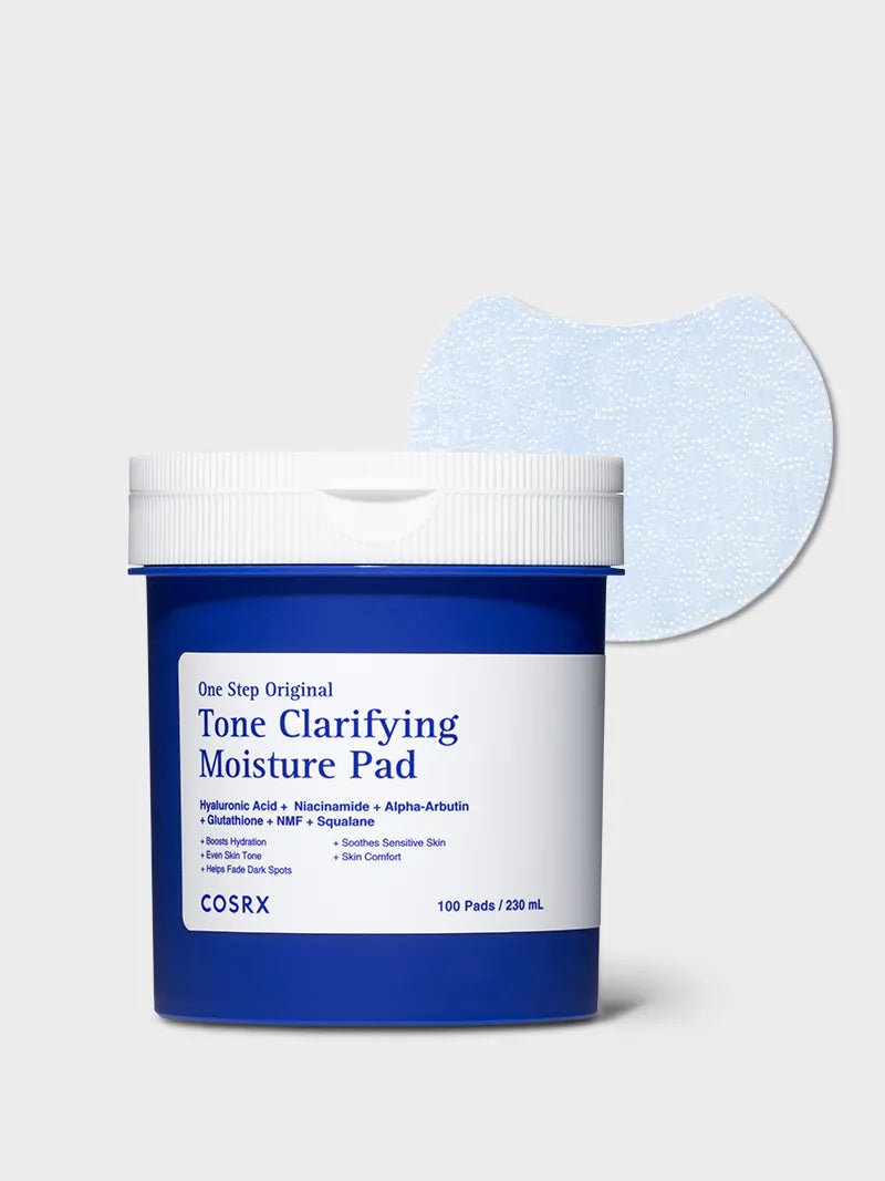 COSRX One Step Original Tone Clarifying Moisture Pad 100ea — product photo