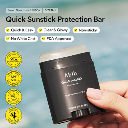 Abib Quick Sunstick Protection Bar SPF50+ PA++++ 22g - official Abib product image 2