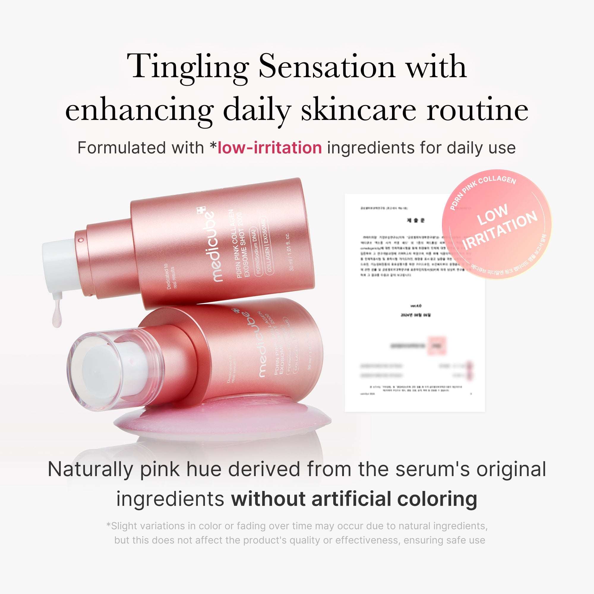 Medicube PDRN Pink Collagen exosome shot ampoule 2000 30ml product image 7