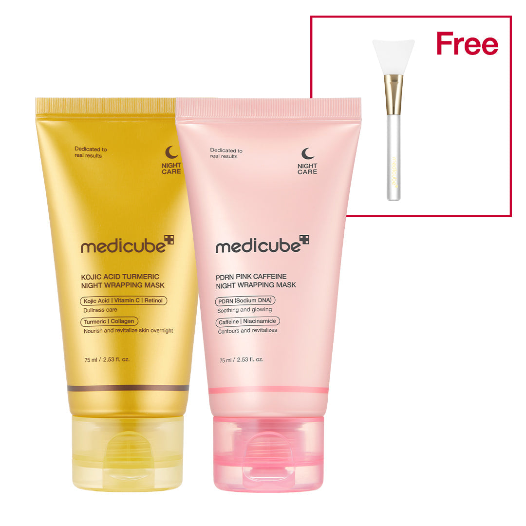 Medicube PDRN Pink Caffeine Overnight Wrapping Mask 75ml product image 5