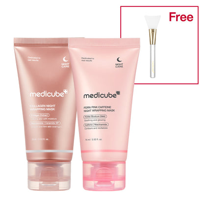 Medicube PDRN Pink Caffeine Overnight Wrapping Mask 75ml product image 4