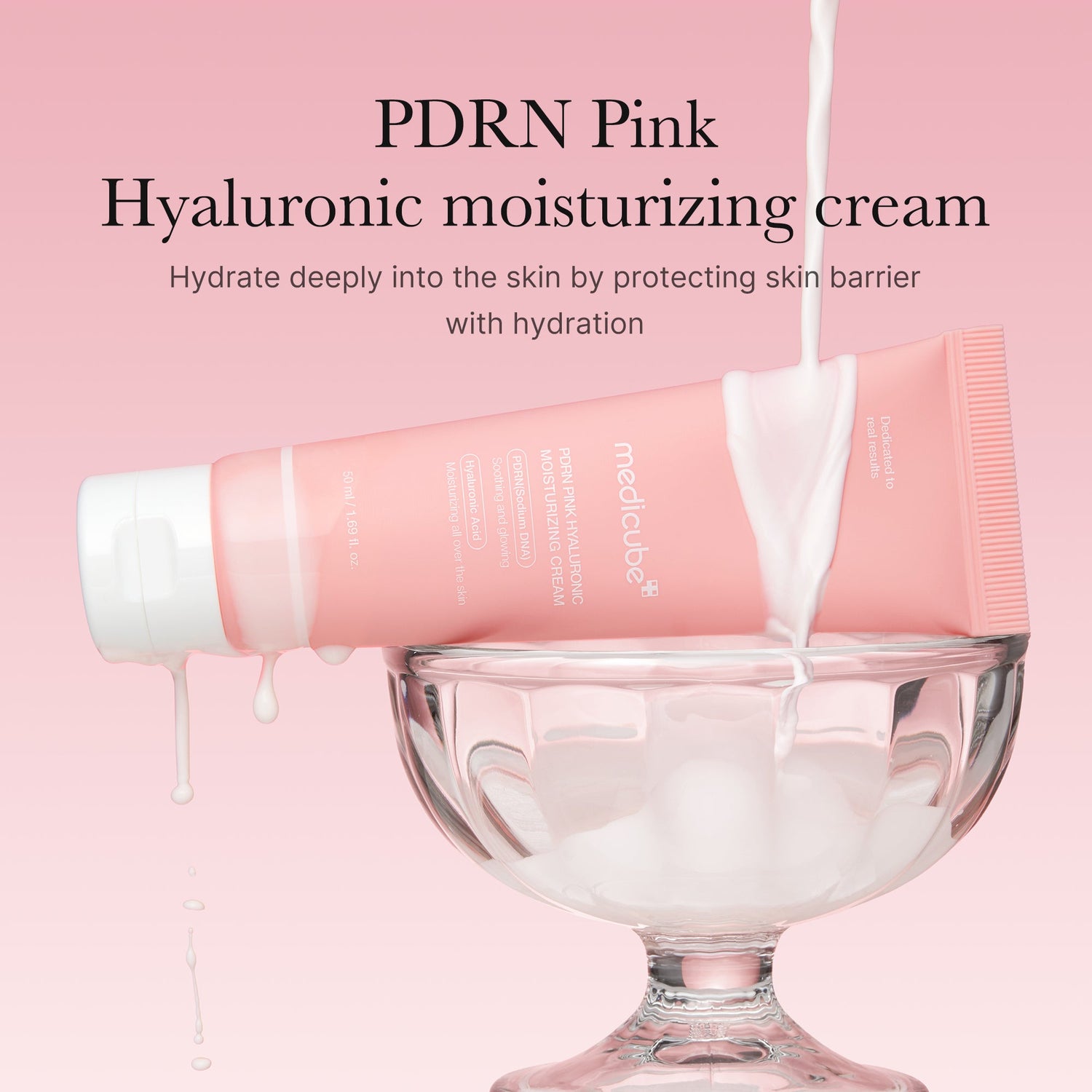 Medicube PDRN Pink hyaluronic moisturizing Cream 50ml product image 3