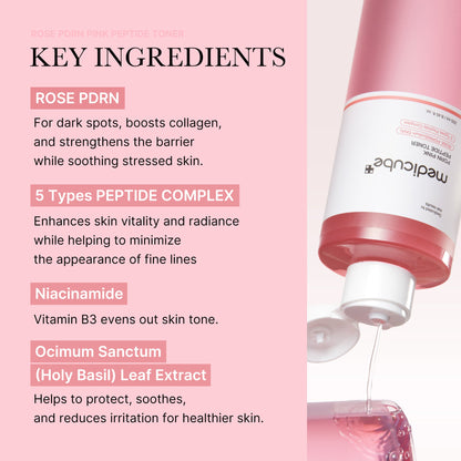 Medicube PDRN Pink Cica Soothing Toner 250ml product image 4