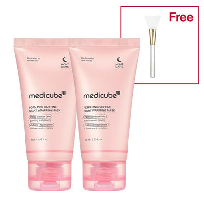 Medicube PDRN Pink Caffeine Overnight Wrapping Mask 75ml product image 6
