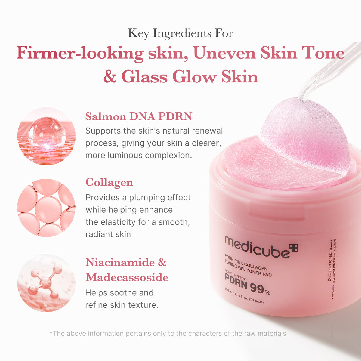 Medicube PDRN Pink Collagen Toning Gel Pad 70pcs product image 7