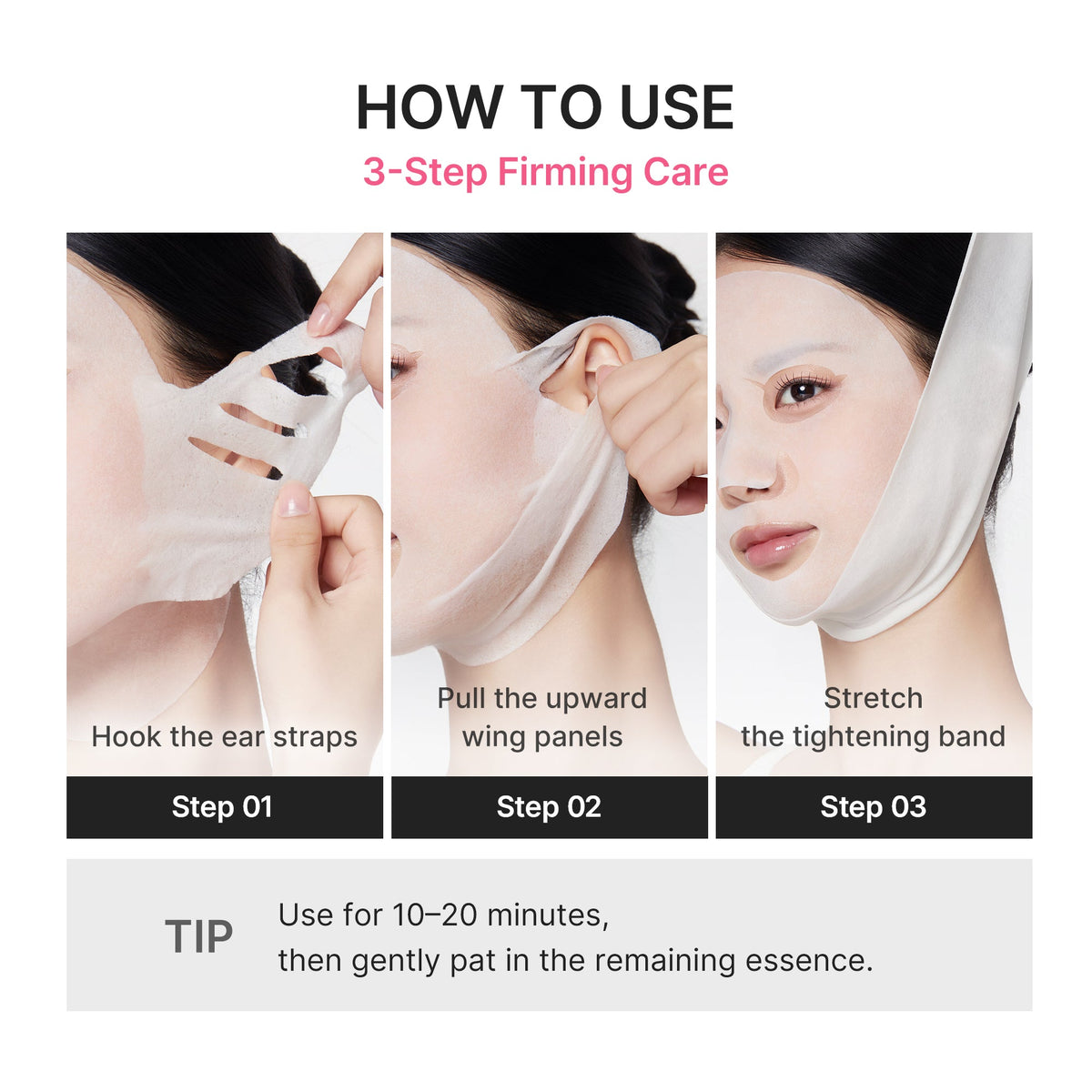 Medicube PDRN Pink Lift Up Mask Set 34g*4ea product image 6