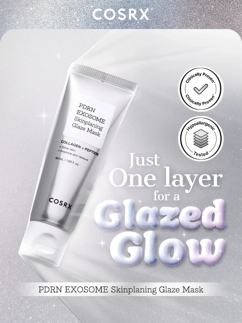 Cosrx PDRN EXOSOME Skinplaning Glaze Mask 50ml official COSRX source image 2