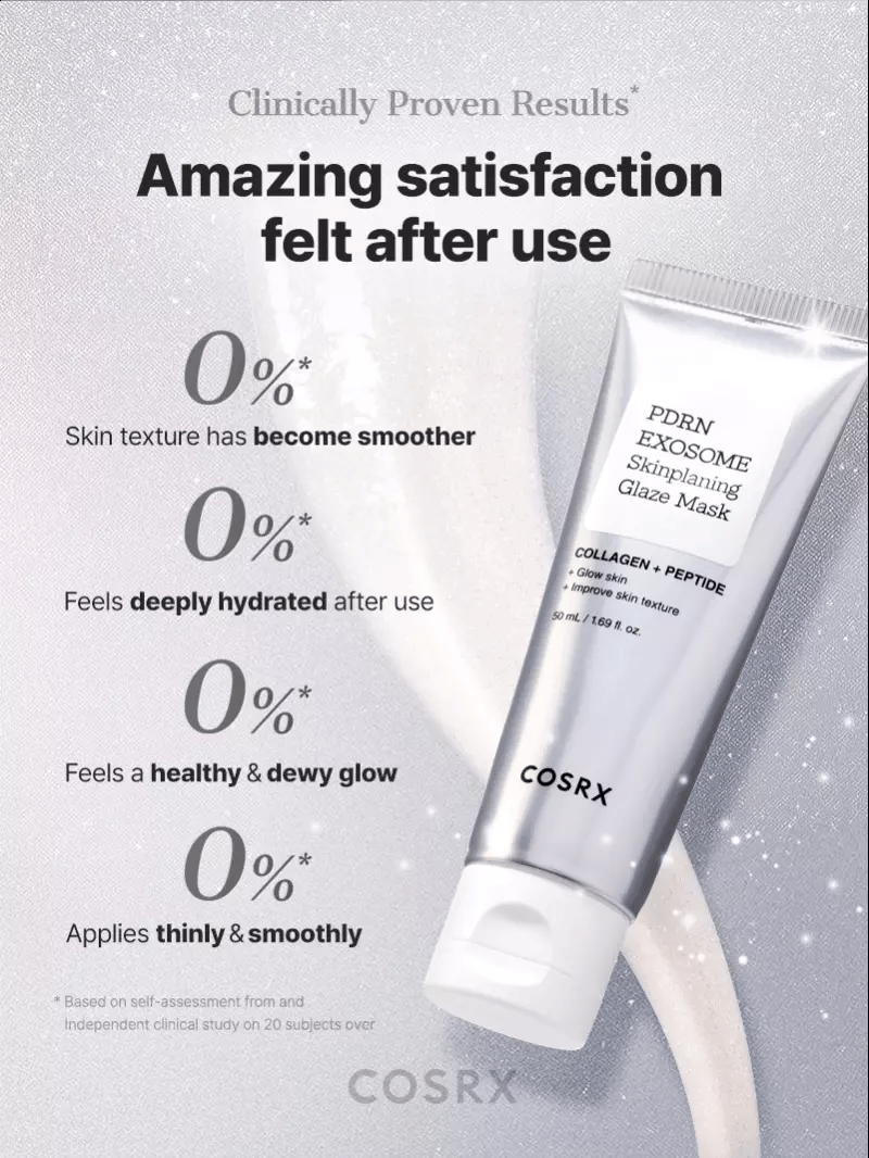 Cosrx PDRN EXOSOME Skinplaning Glaze Mask 50ml official COSRX source image 4