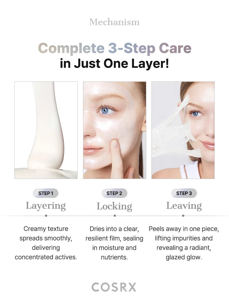 Cosrx PDRN EXOSOME Skinplaning Glaze Mask 50ml official COSRX source image 8
