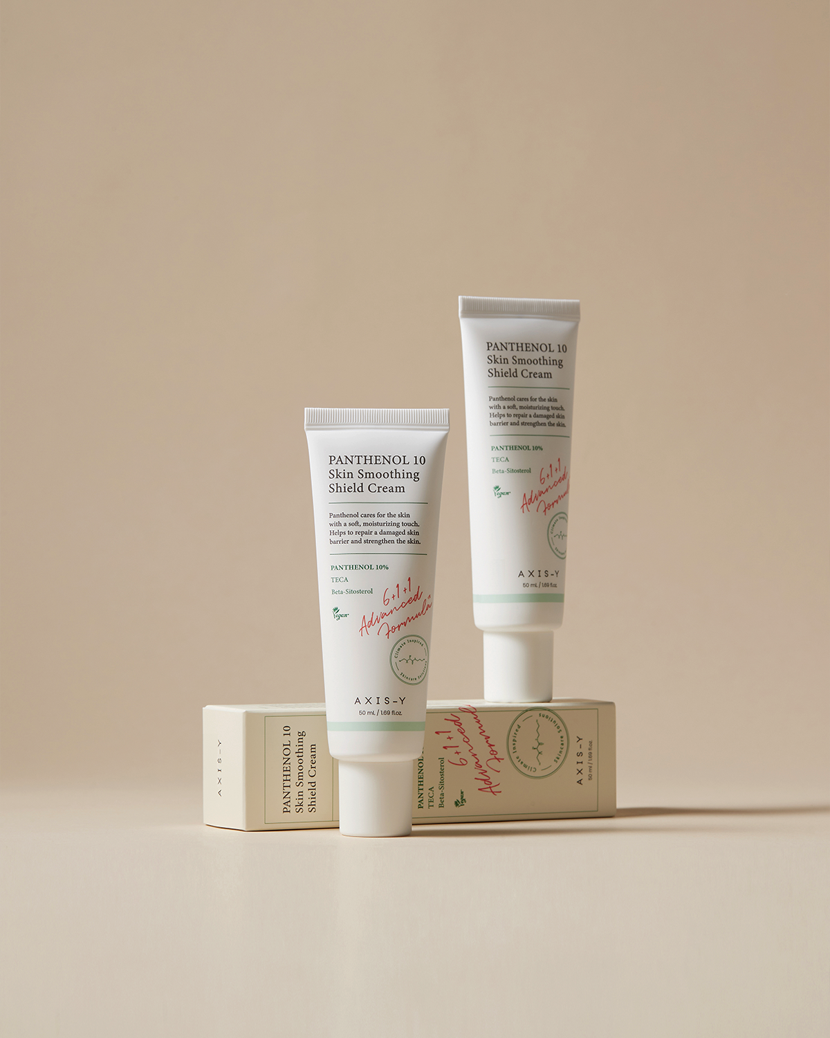 AXIS-Y Panthenol 10 Skin Smoothing Shield Cream 50ml official product image 4