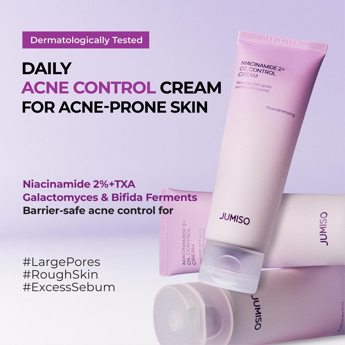 Jumiso Niacinamide 2+ Oil Control Cream 80ml product image 3