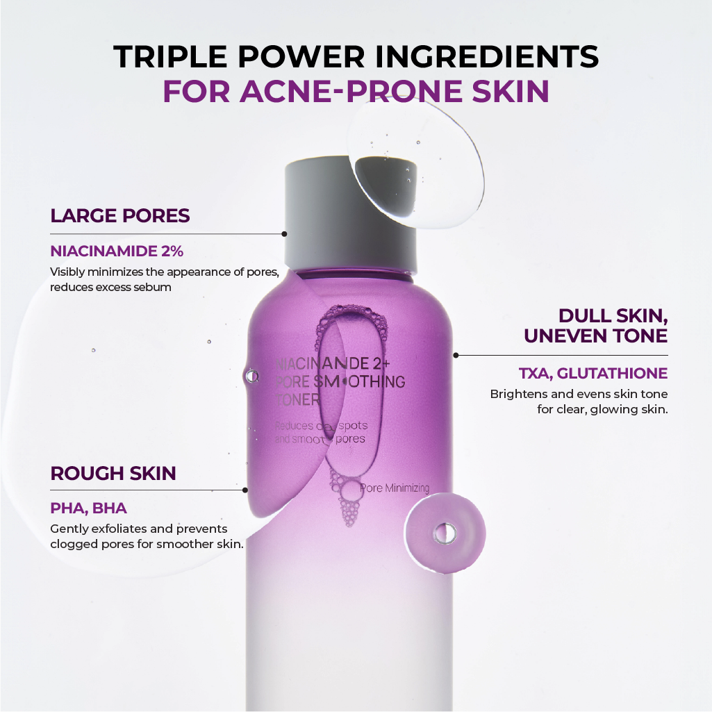 Jumiso Niacinamide 2+ Pore Smoothing Toner 205ml product image 5