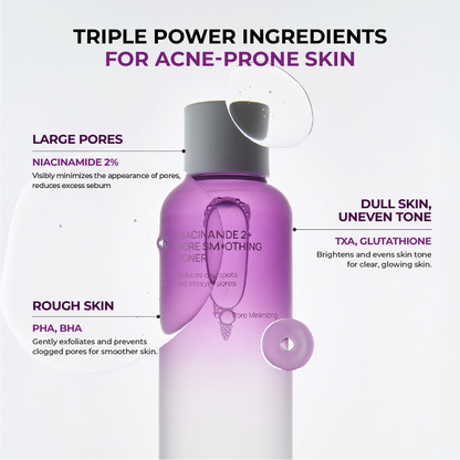 Jumiso Niacinamide 2+ Pore Smoothing Toner 205ml product image 5