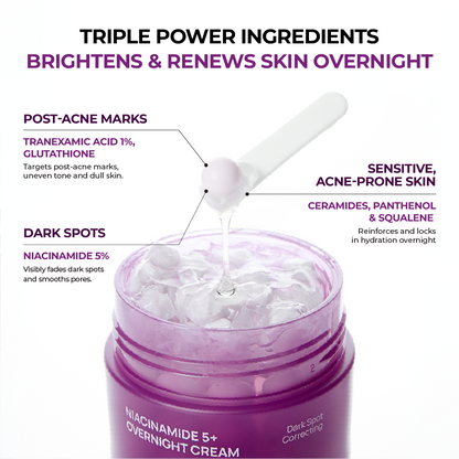 Jumiso Niacinamide 5+ Overnight Cream 50ml product image 5