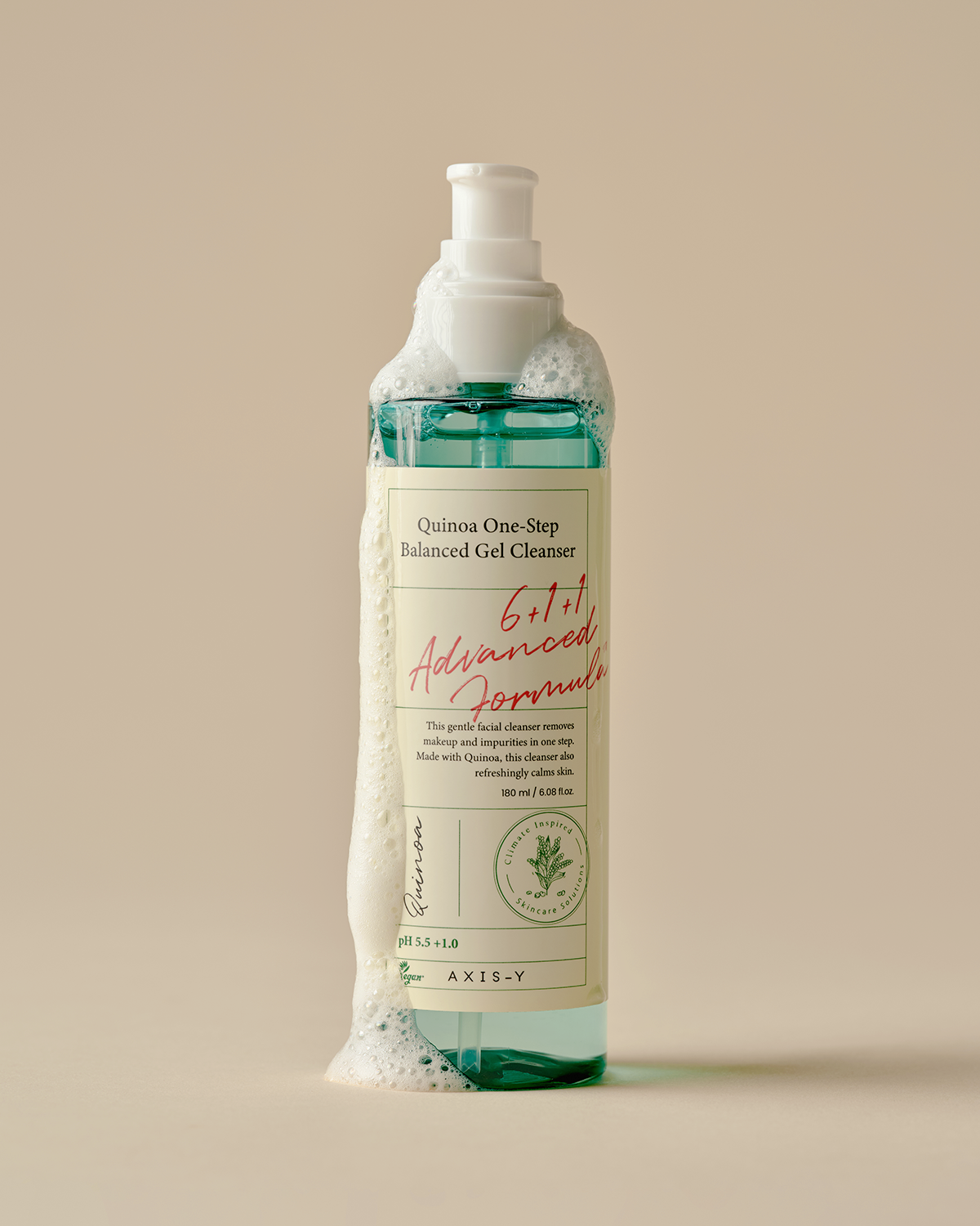 AXIS-Y Quinoa One Step Balanced Gel Cleanser 180ml official product image 6