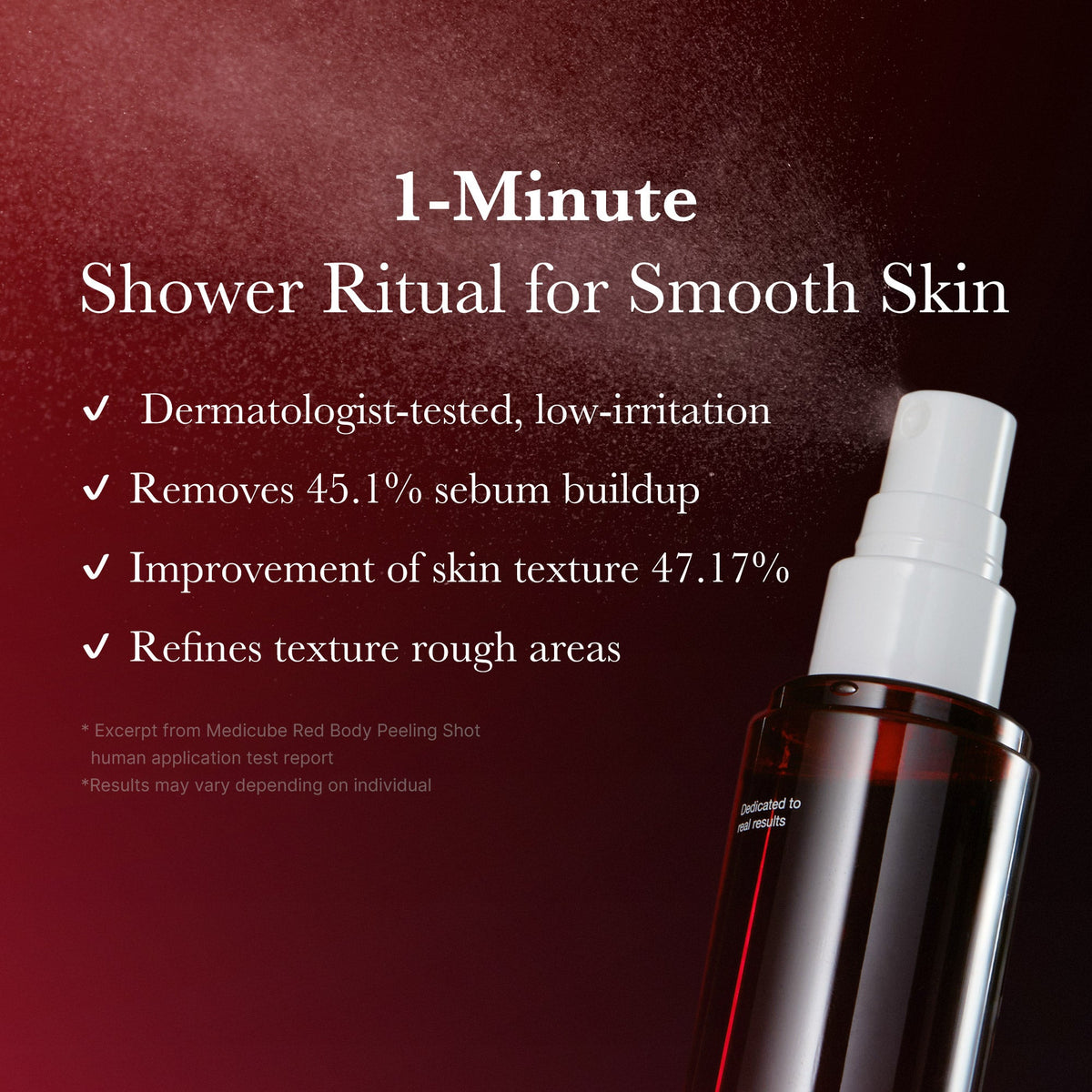 Medicube Red Acne Body Peeling Shot 110ml product image 7
