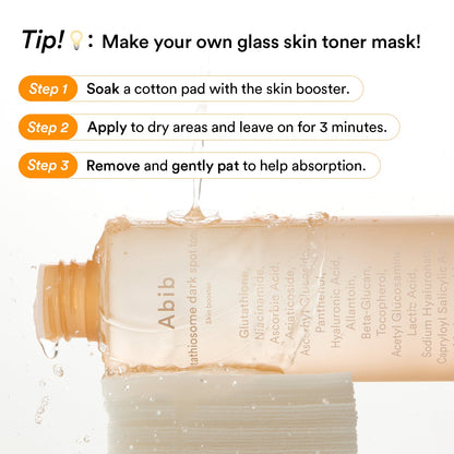 Abib Glutathiosome dark spot toner Skin booster 200ml - official Abib product image 3