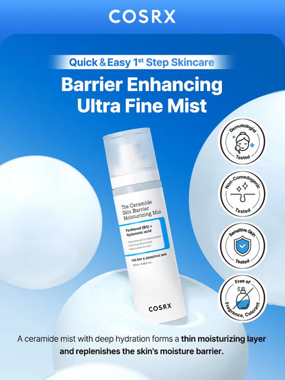 Cosrx The Ceramide Skin Barrier Moisturizing Mist 120ml official COSRX source image 2