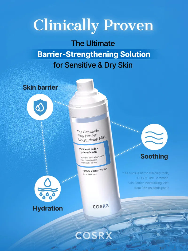 Cosrx The Ceramide Skin Barrier Moisturizing Mist 120ml official COSRX source image 7