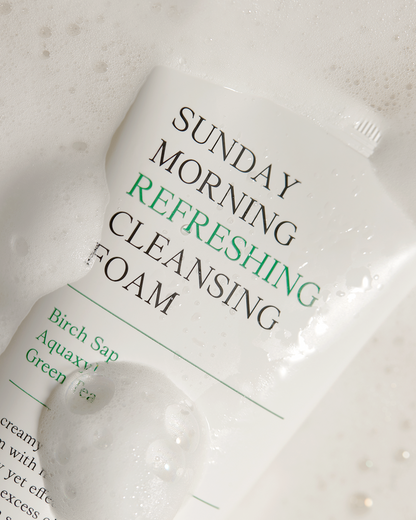 AXIS-Y Sunday Morning Refreshing Cleansing Foam 120ml official product image 6