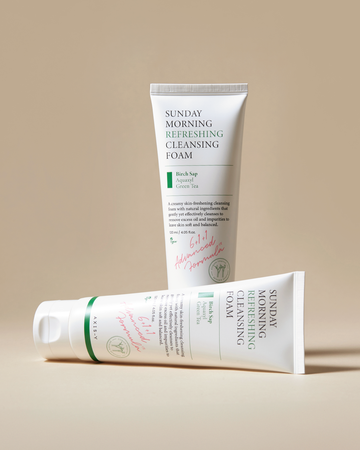 AXIS-Y Sunday Morning Refreshing Cleansing Foam 120ml official product image 5