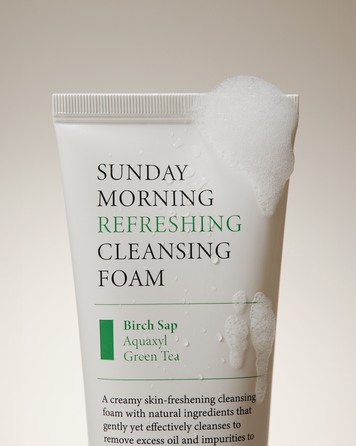 AXIS-Y Sunday Morning Refreshing Cleansing Foam 120ml official product image 4