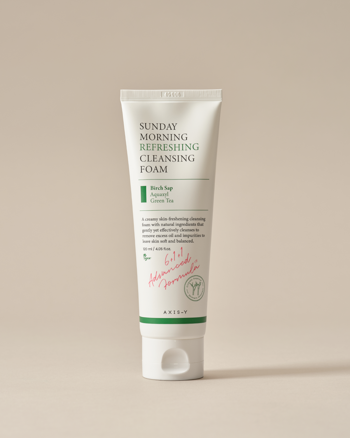 AXIS-Y Sunday Morning Refreshing Cleansing Foam 120ml official product image 8