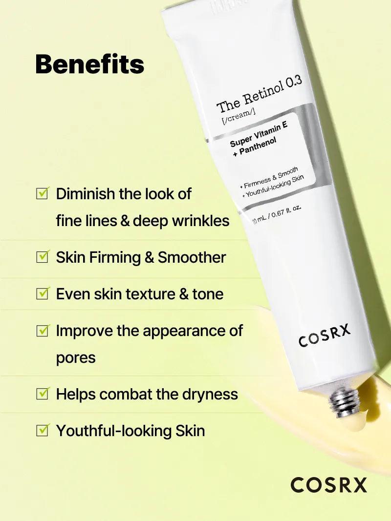 COSRX The Retinol 0.3 Cream 20ml — product detail image 4