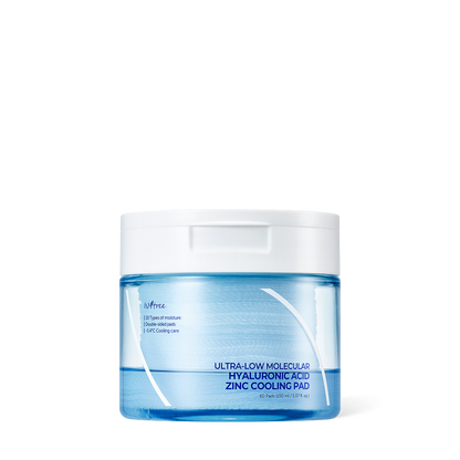 Isntree Ultra-Low Molecular Hyaluronic Acid Zinc Cooling Pad 150ml 60ea - 150ml 60ea product image 4