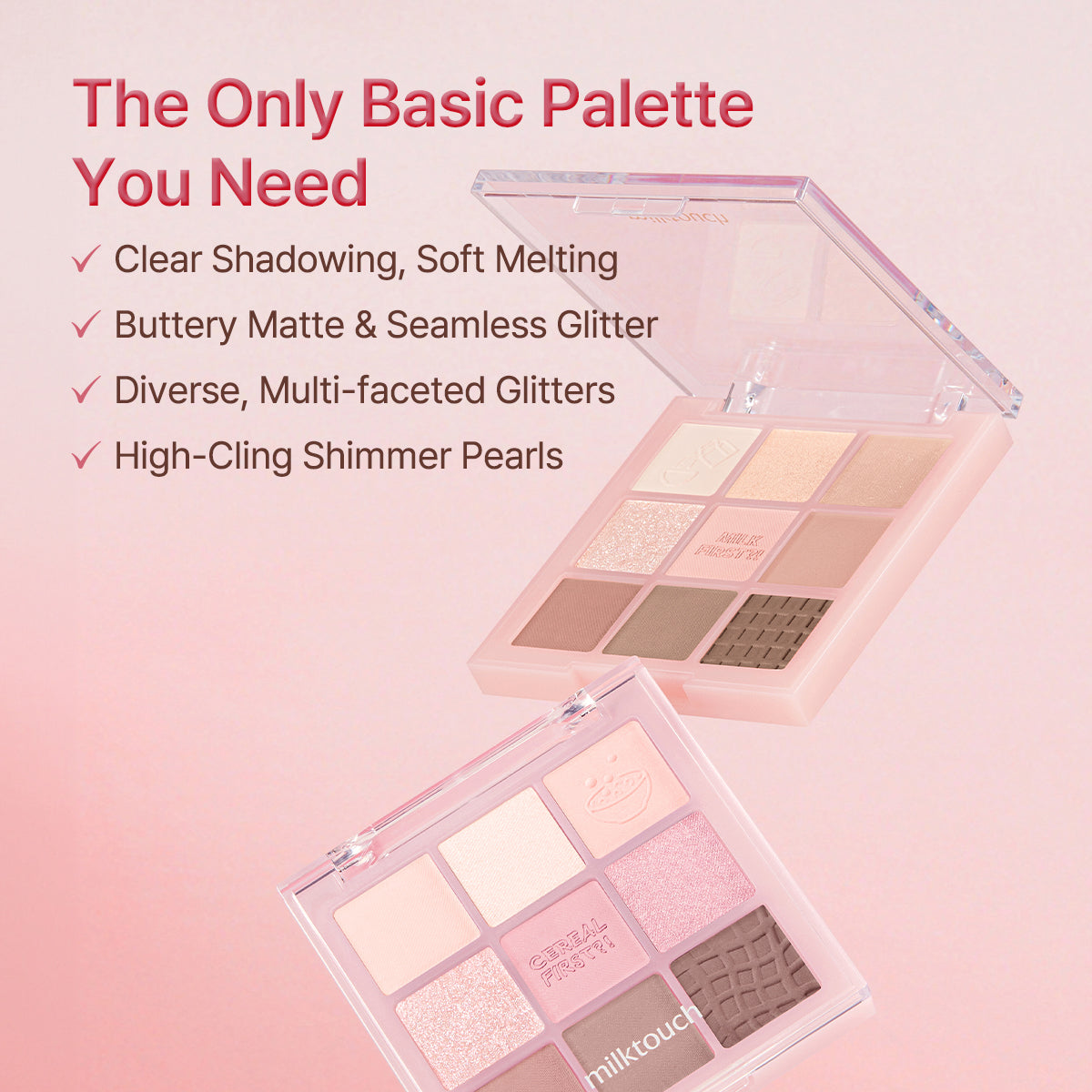 Milktouch Tone-On Shadow Palette 7.8g product image 4