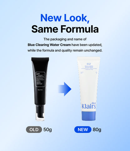 Dear Klairs Midnight Blue Clearing Water Cream 50g product image 2