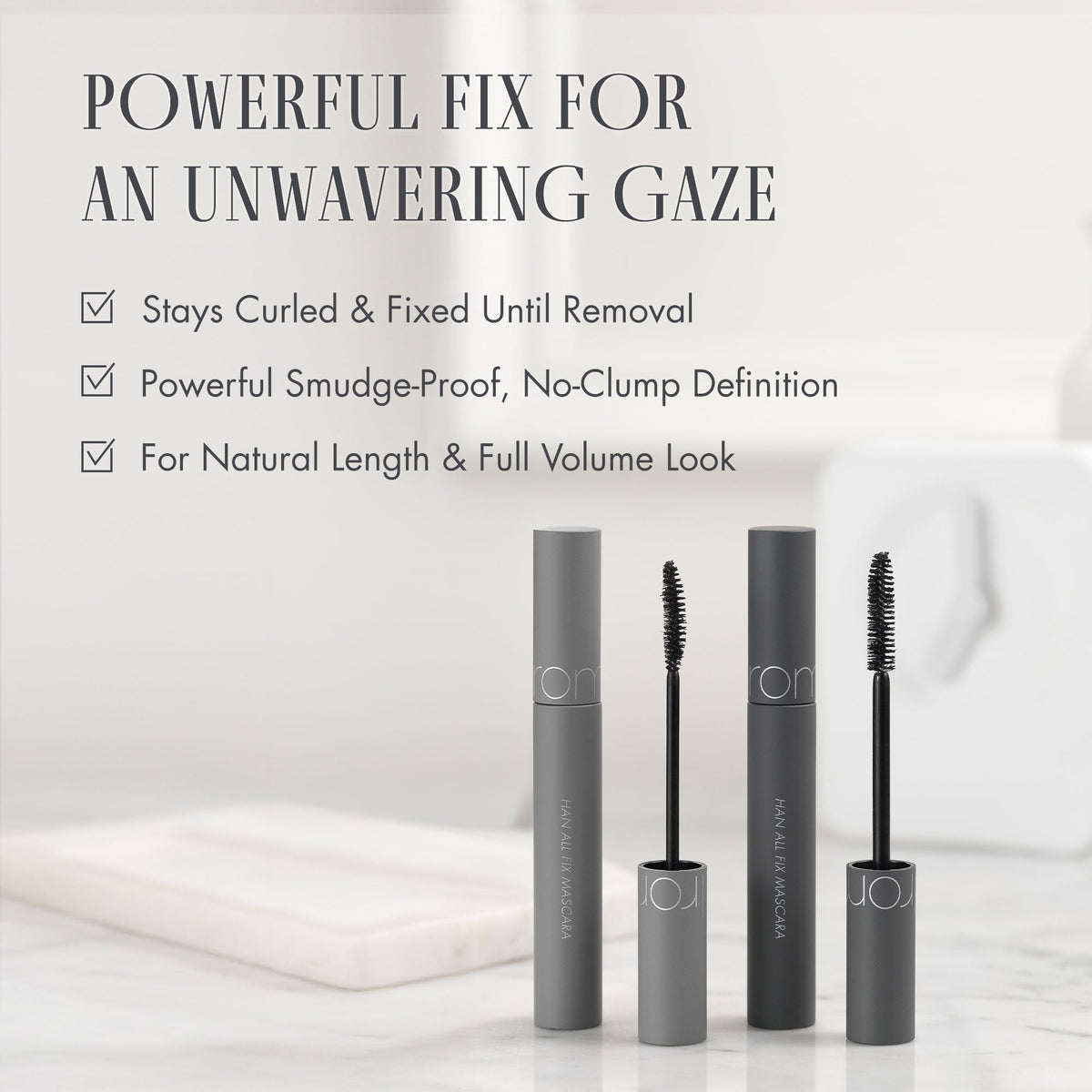 rom&amp;nd rom&amp;nd HAN ALL FIX MASCARA 7g - official product gallery image 7