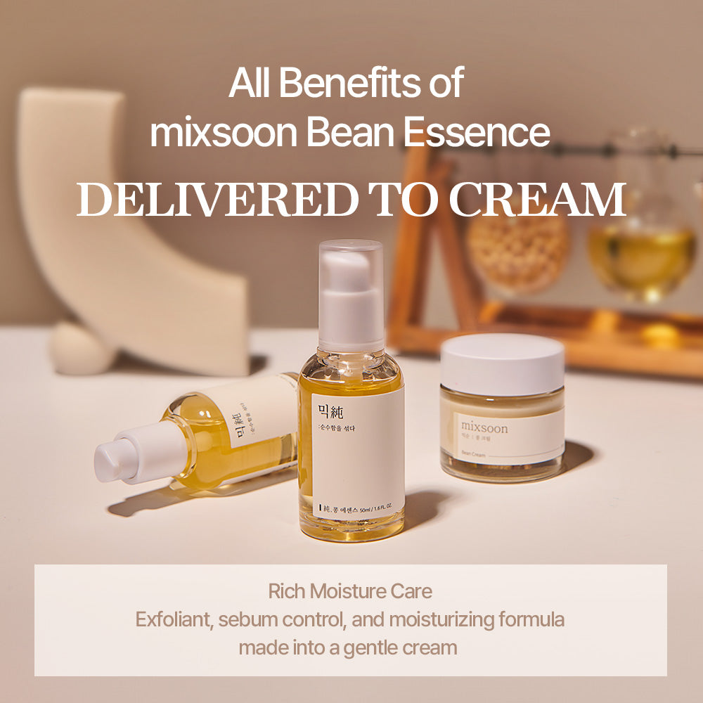 Mixsoon Bean Cream 50ml official texture detail