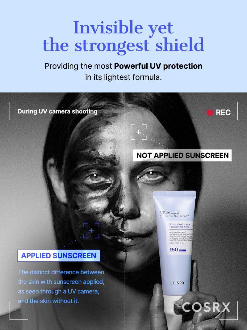 Cosrx Ultra Light Invisible Sunscreen SPF50 PA++++ 50ml official COSRX source image 2