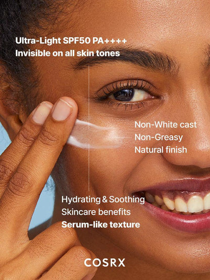 Cosrx Ultra Light Invisible Sunscreen SPF50 PA++++ 50ml official COSRX source image 3