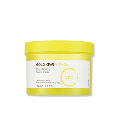 HolikaHolika Gold Kiwi Vita C Plus Brightening Toner Pad 80pcs product image 6