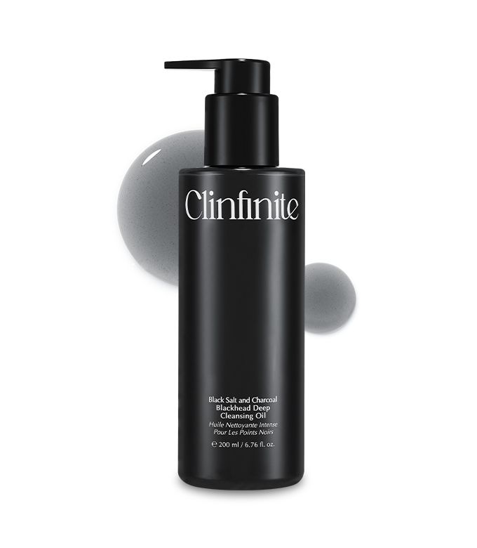 Clinfinite Black Salt &amp; Charcoal Blackhead Deep Cleansing Oil 200ml product image 7
