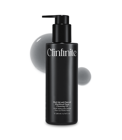 Clinfinite Black Salt &amp; Charcoal Blackhead Deep Cleansing Oil 200ml product image 7