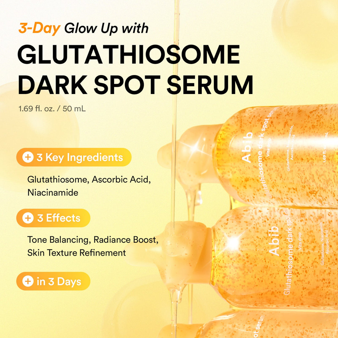 Abib Glutathiosome Dark Spot Serum Vita drop 50ml - official Abib product image 2